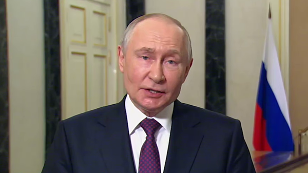 Putin transmite un mensaje de video especial previo a su visita oficial a China - Sputnik Mundo