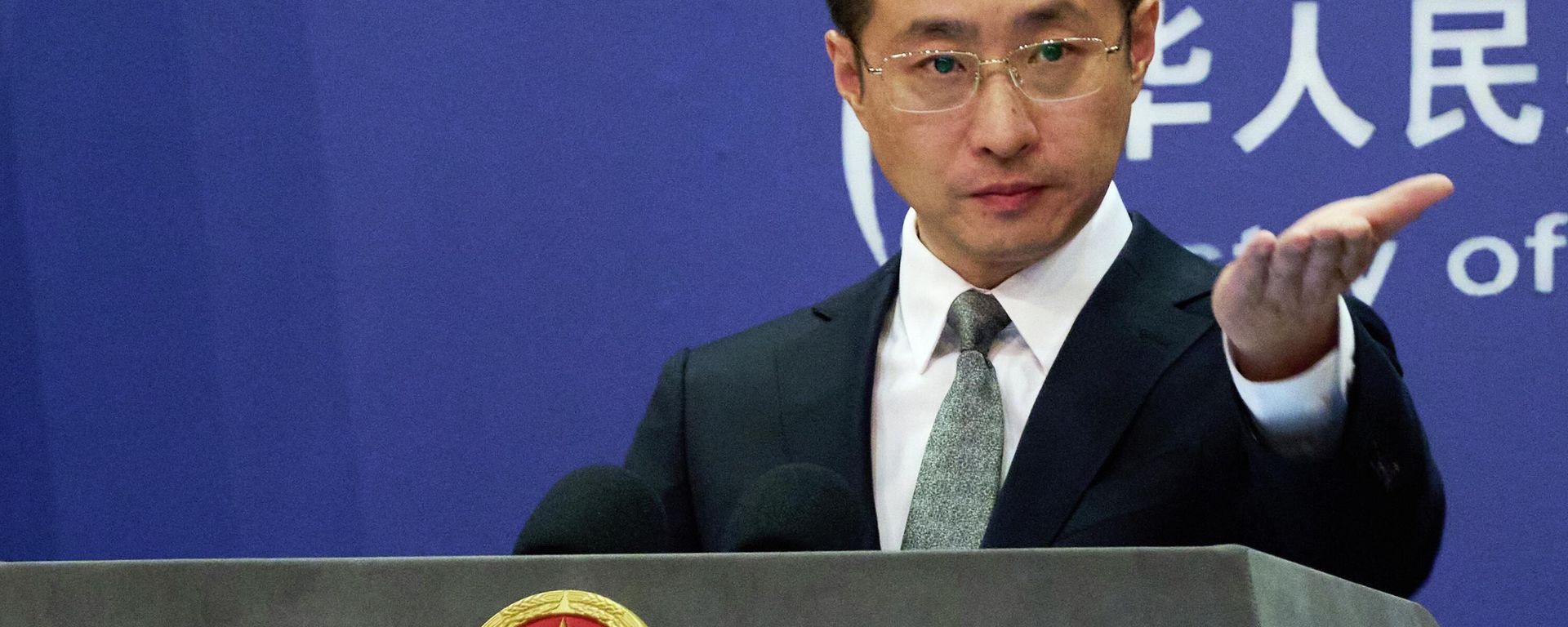 Lin Jian, el portavoz del Ministerio de Relaciones Exteriores chino. - Sputnik Mundo, 1920, 17.07.2026
