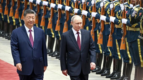 Visita oficial del presidente de la Federación de Rusia, Vladímir Putin, a Pekín. - Sputnik Mundo