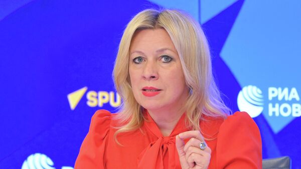 María Zajárova, portavoz de la Cancillería rusa - Sputnik Mundo