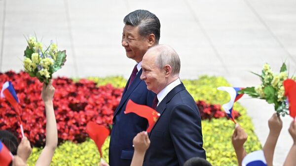 La visita de Vladímir Putin en China - Sputnik Mundo