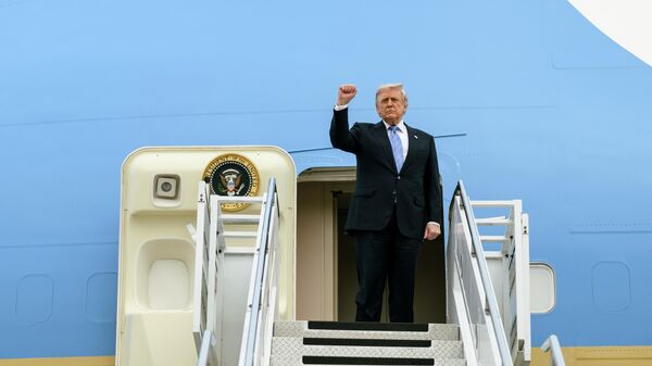 Donald Trump, presidente de EEUU - Sputnik Mundo