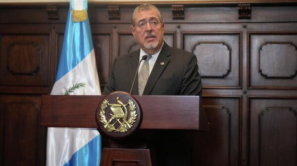 El presidente guatemalteco, Bernardo Arévalo. - Sputnik Mundo