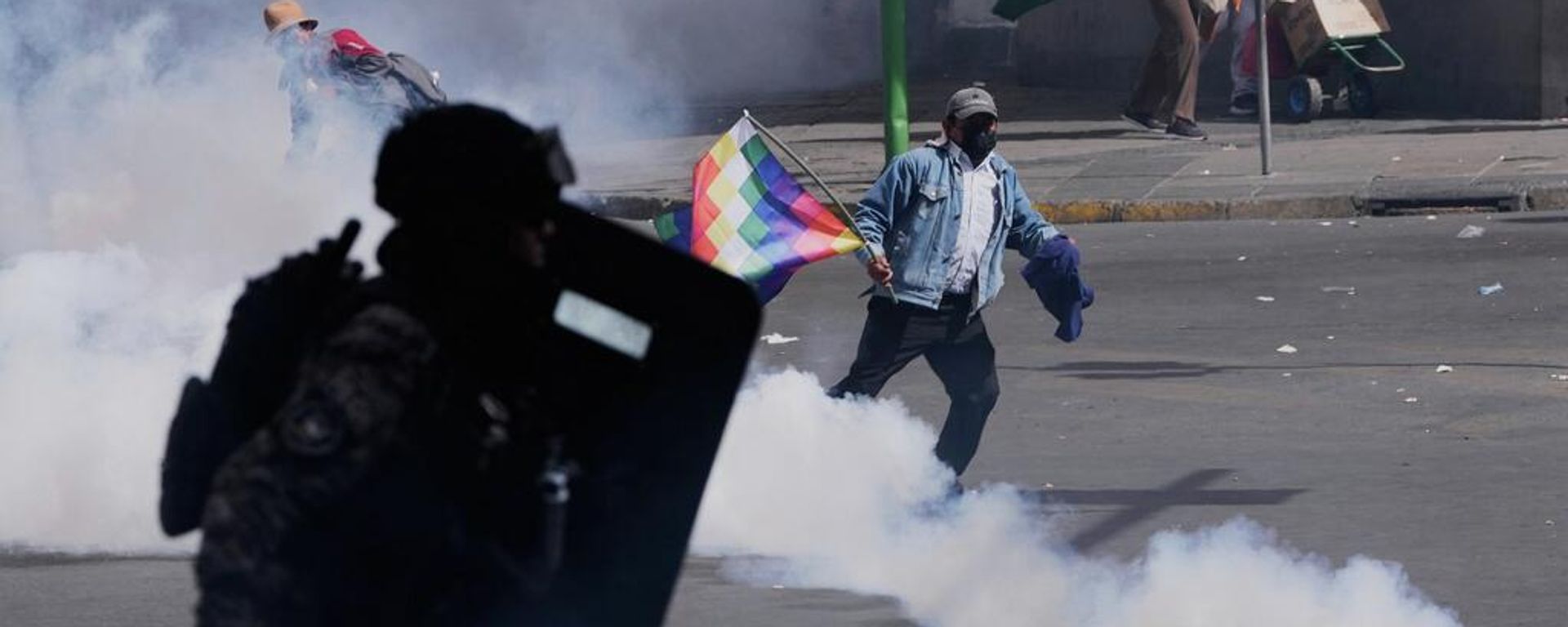 Bloqueos y protestas en Bolivia. - Sputnik Mundo, 1920, 30.09.2026