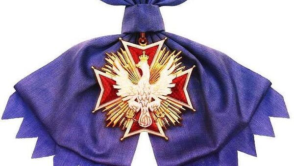  la Orden del Águila Blanca, la más alta condecoración estatal de Polonia - Sputnik Mundo