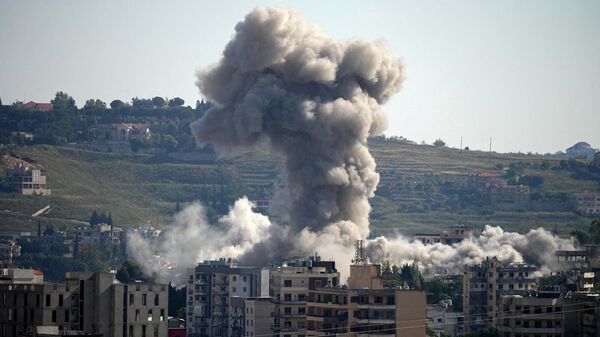 Las consecuencias de los bombardeos israelíes contra el Líbano  - Sputnik Mundo