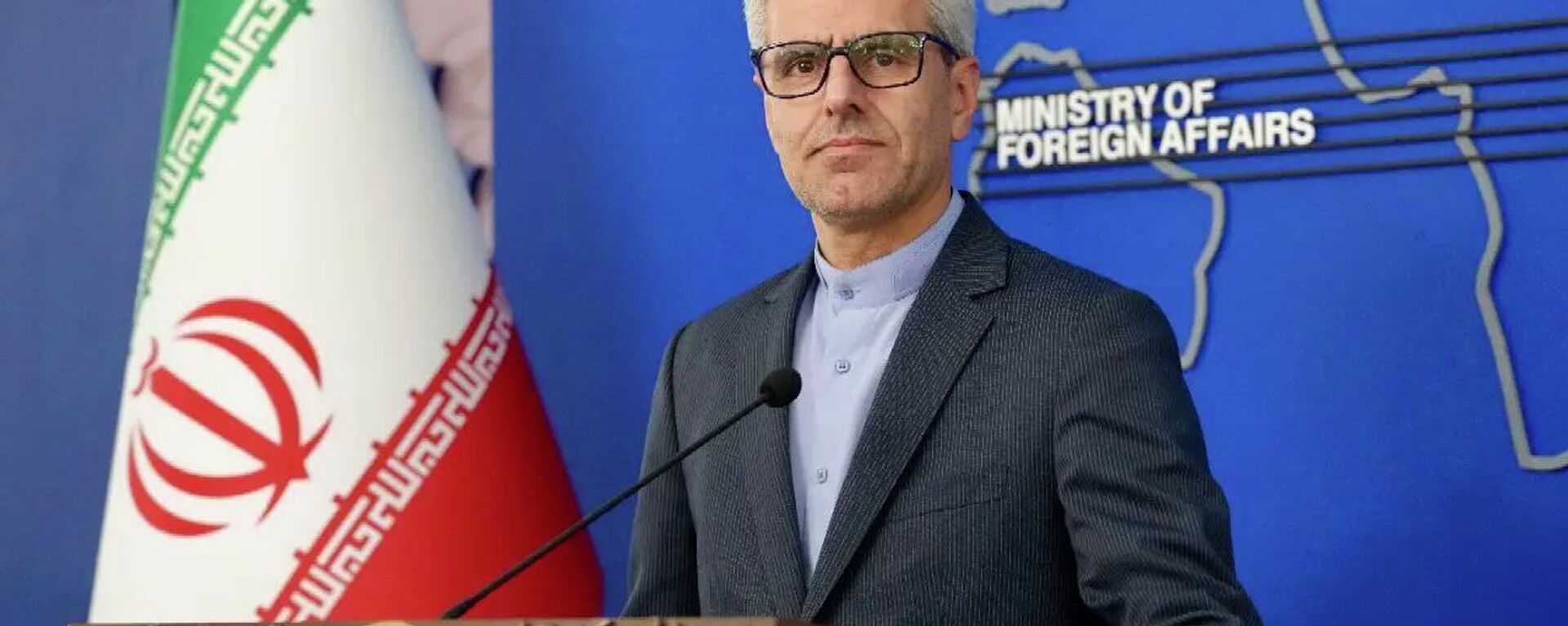 El portavoz de la Cancillería de Irán, Esmail Baghaei - Sputnik Mundo, 1920, 01.06.2026