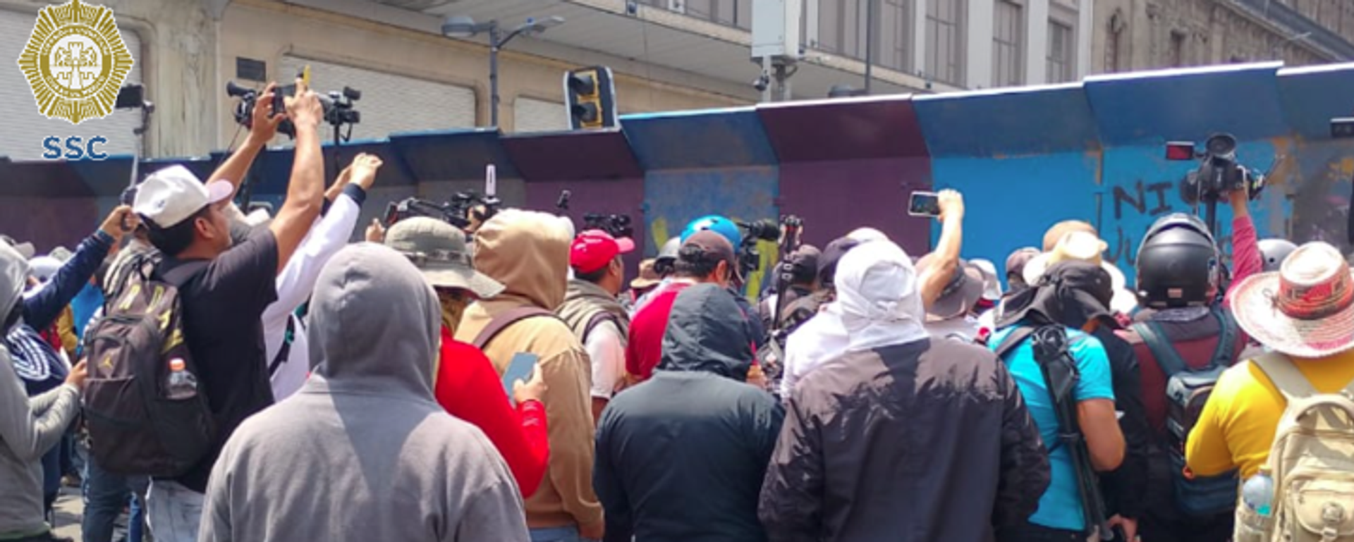 Protestas en la Ciudad de México - Sputnik Mundo, 1920, 01.06.2026