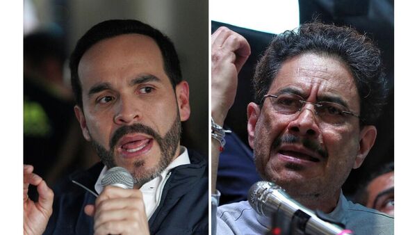 Abelardo de la Espriella e Iván Cepeda, candidatos presidenciales de Colombia - Sputnik Mundo