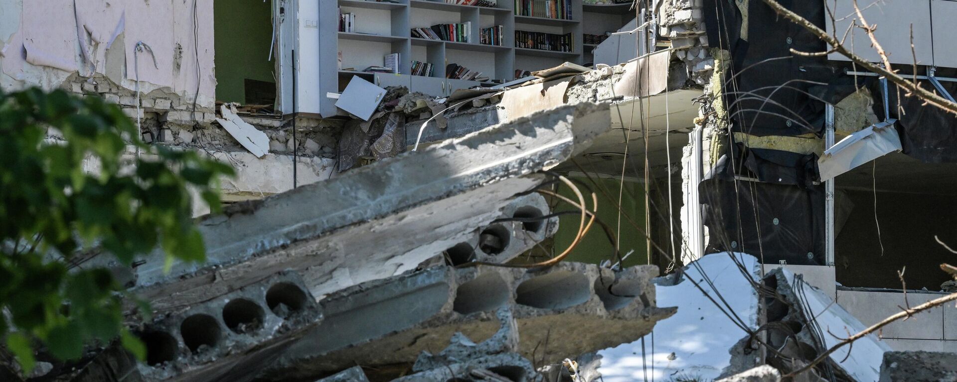 El lugar de la tragedia en Starobelsk - Sputnik Mundo, 1920, 02.06.2026