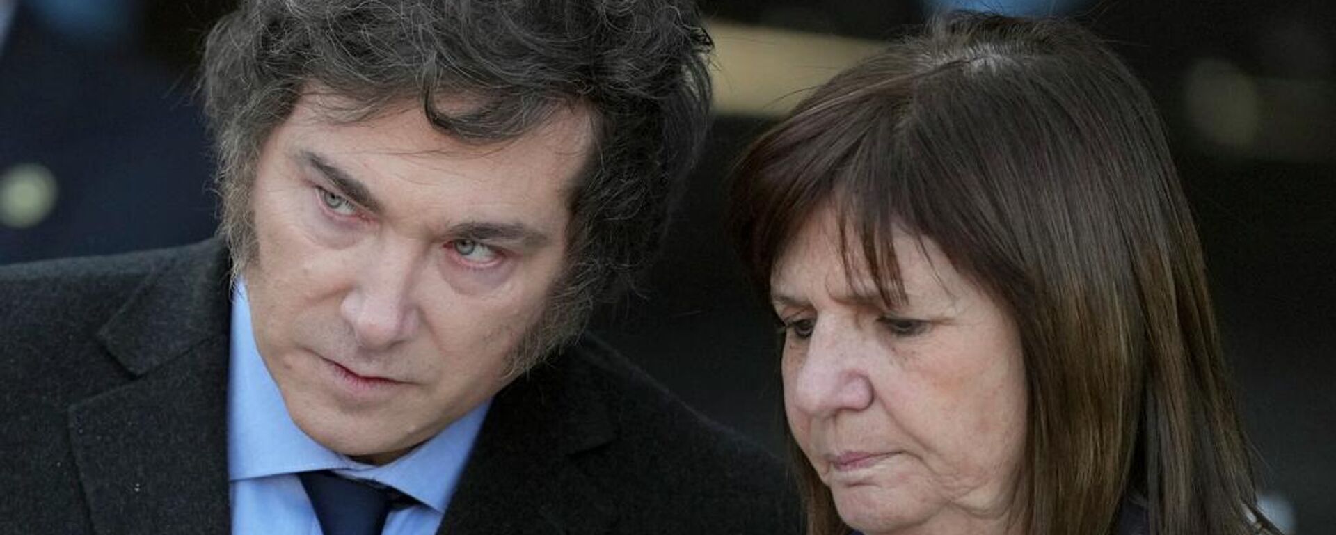 Javier Milei, presidente de Argentina, y Patricia Bullrich, jefa del bloque oficialista en el Senado - Sputnik Mundo, 1920, 03.06.2026