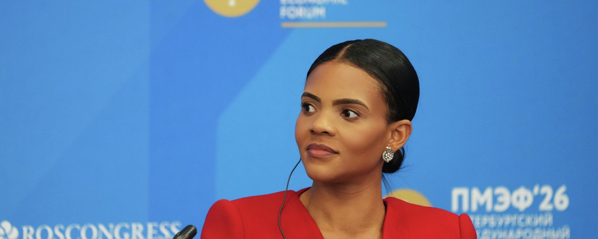 Periodista estadounidense Candace Owens en el SPIEF 2026 - Sputnik Mundo, 1920, 04.06.2026