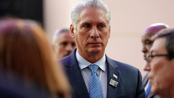El presidente de Cuba, Miguel Díaz-Canel. - Sputnik Mundo
