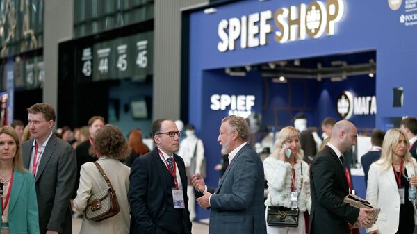 Participantes del Foro Económico Internacional de San Petersburgo (SPIEF)  - Sputnik Mundo