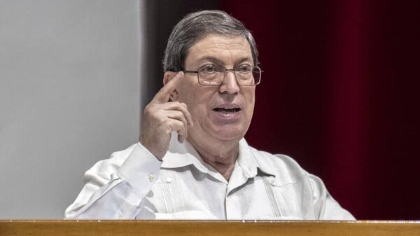 Bruno Rodríguez, canciller cubano Bruno Rodríguez, canciller cubano - Sputnik Mundo