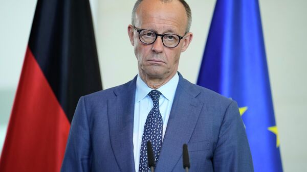 Friedrich Merz, canciller alemán - Sputnik Mundo