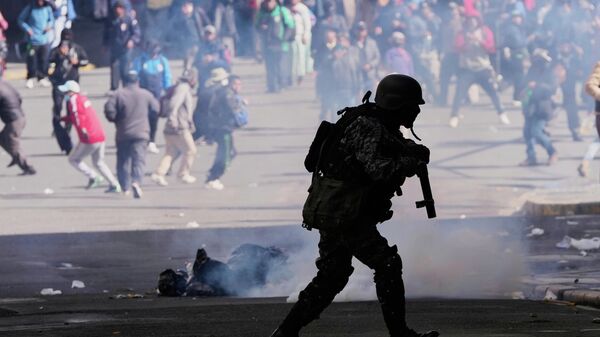 Protestas en Bolivia - Sputnik Mundo