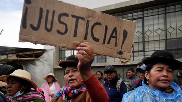 Protestas en Bolivia - Sputnik Mundo
