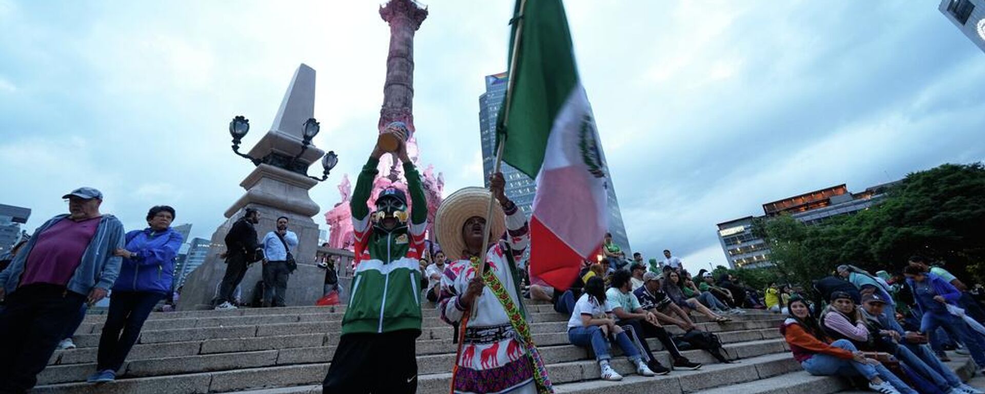 El Ángel de lndependencia de la Ciudad de México  - Sputnik Mundo, 1920, 12.06.2026