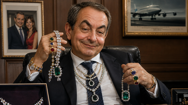José Luis Rodríguez Zapatero, el expresidente del Gobierno español (imágen creada por IA) - Sputnik Mundo