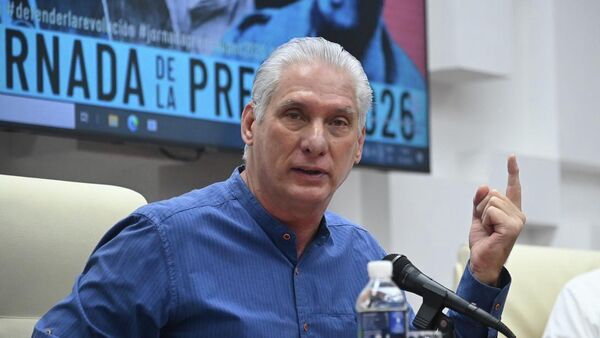Miguel Díaz-Canel, presidente de Cuba - Sputnik Mundo