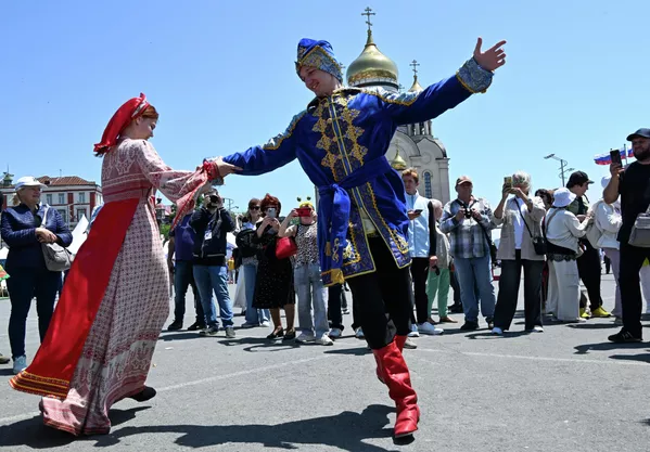 Celebrazione della Giornata della Russia nella città di Vladivostok. Celebrazioni della Giornata della Russia a Vladivostok. - Sputnik World