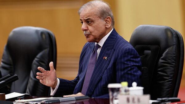 El primer ministro pakistaní, Shehbaz Sharif. - Sputnik Mundo