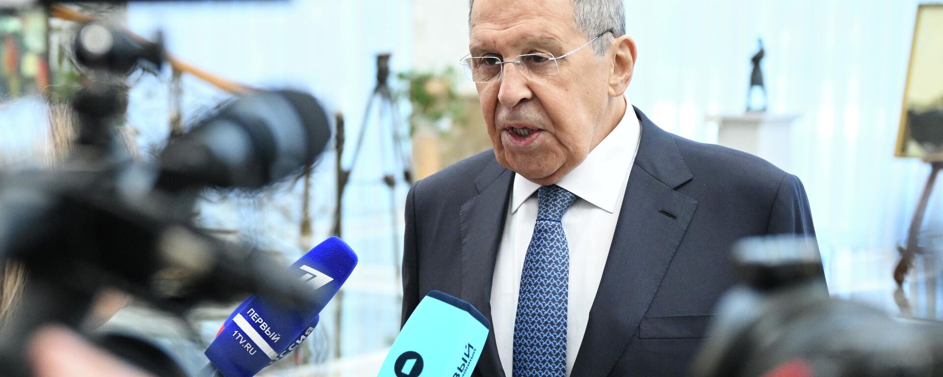 Serguéi Lavrov, el ministro de Exteriores ruso  - Sputnik Mundo, 1920, 15.06.2026