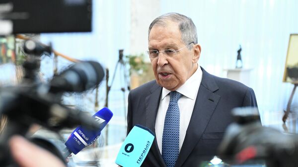Serguéi Lavrov, el ministro de Exteriores ruso  - Sputnik Mundo