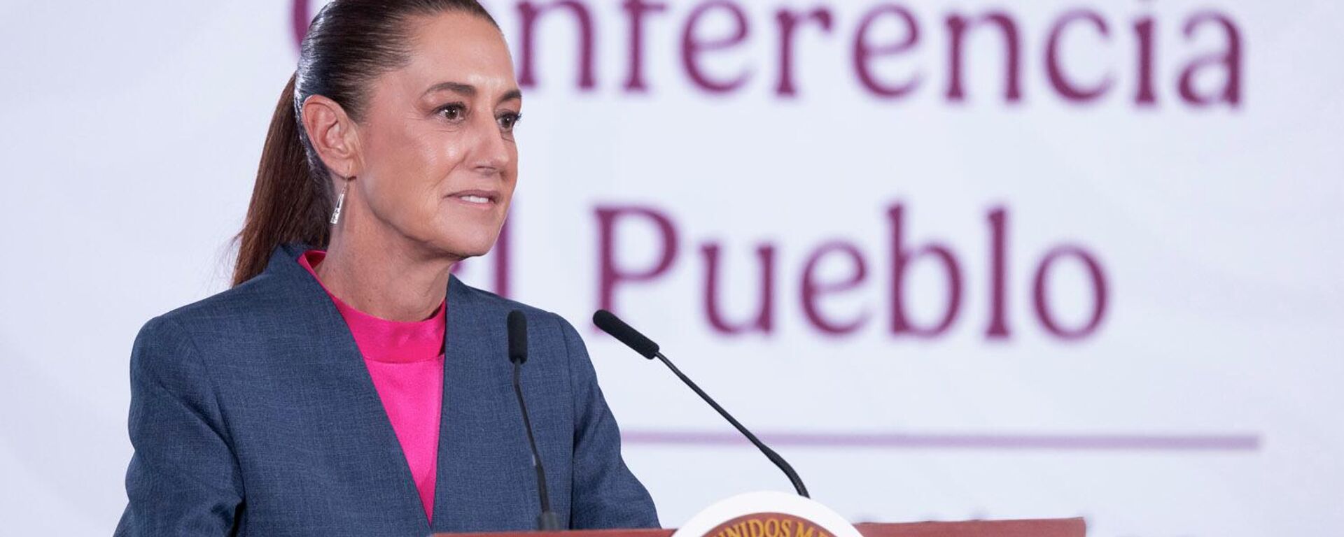 La presidenta de México, Claudia Sheinbaum. - Sputnik Mundo, 1920, 15.06.2026