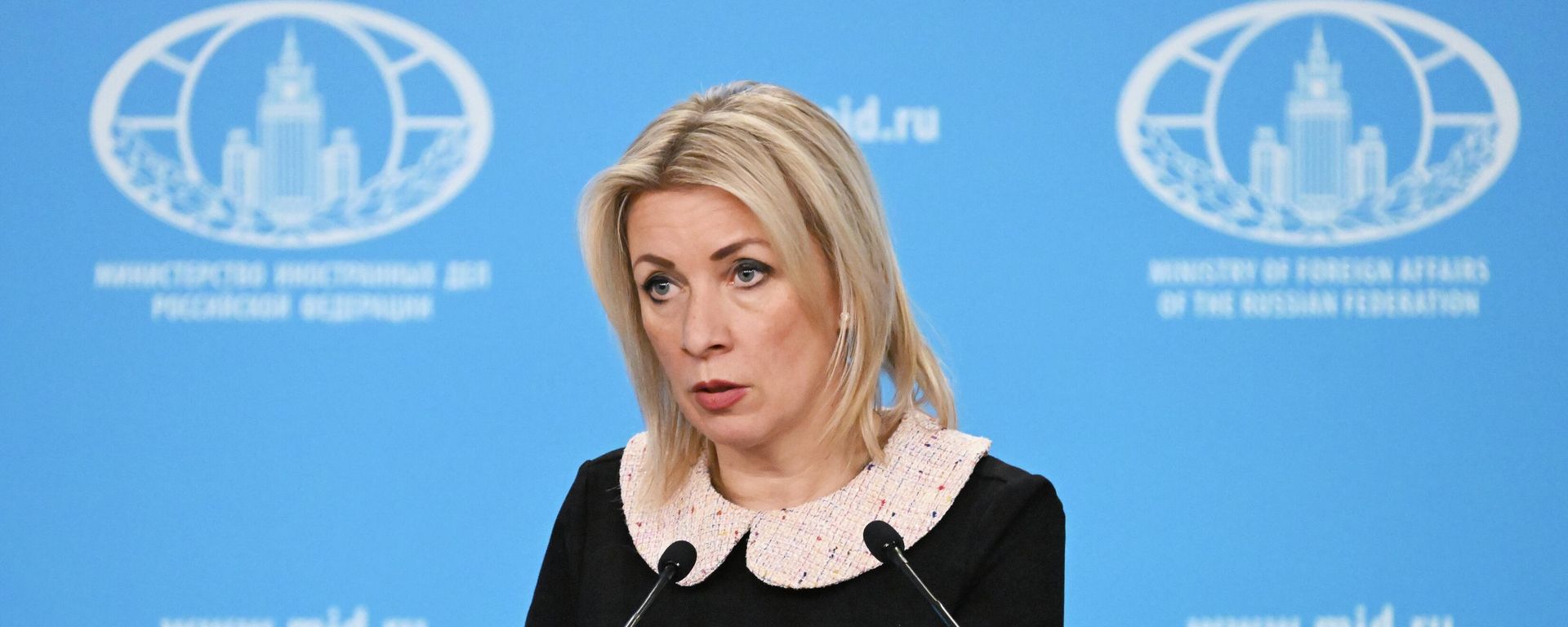 María Zajárova, vocera de la Cancillería rusa  - Sputnik Mundo, 1920, 08.07.2026