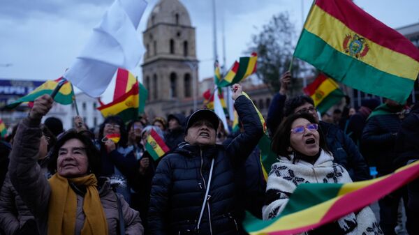 Movilizaciones en Bolivia - Sputnik Mundo