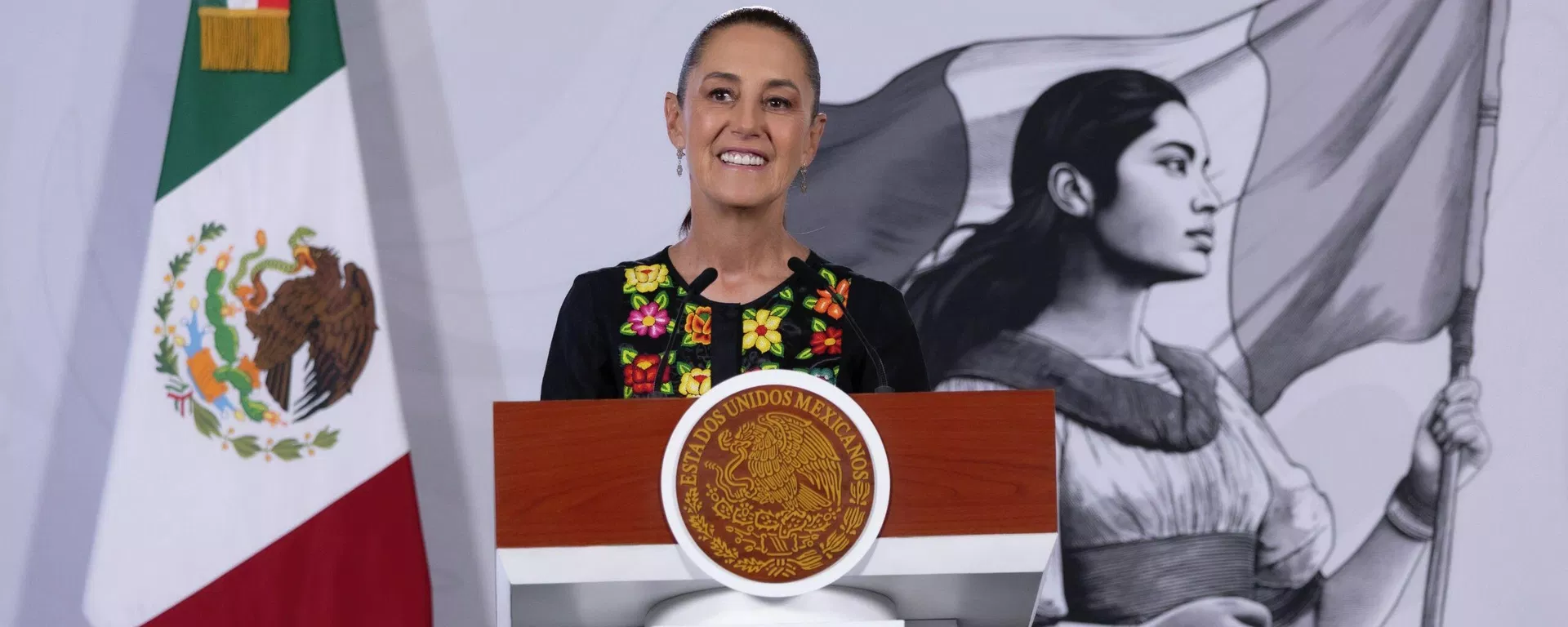La presidenta de México, Claudia Sheinbaum. La presidenta de México, Claudia Sheinbaum. - Sputnik Mundo, 1920, 21.07.2026