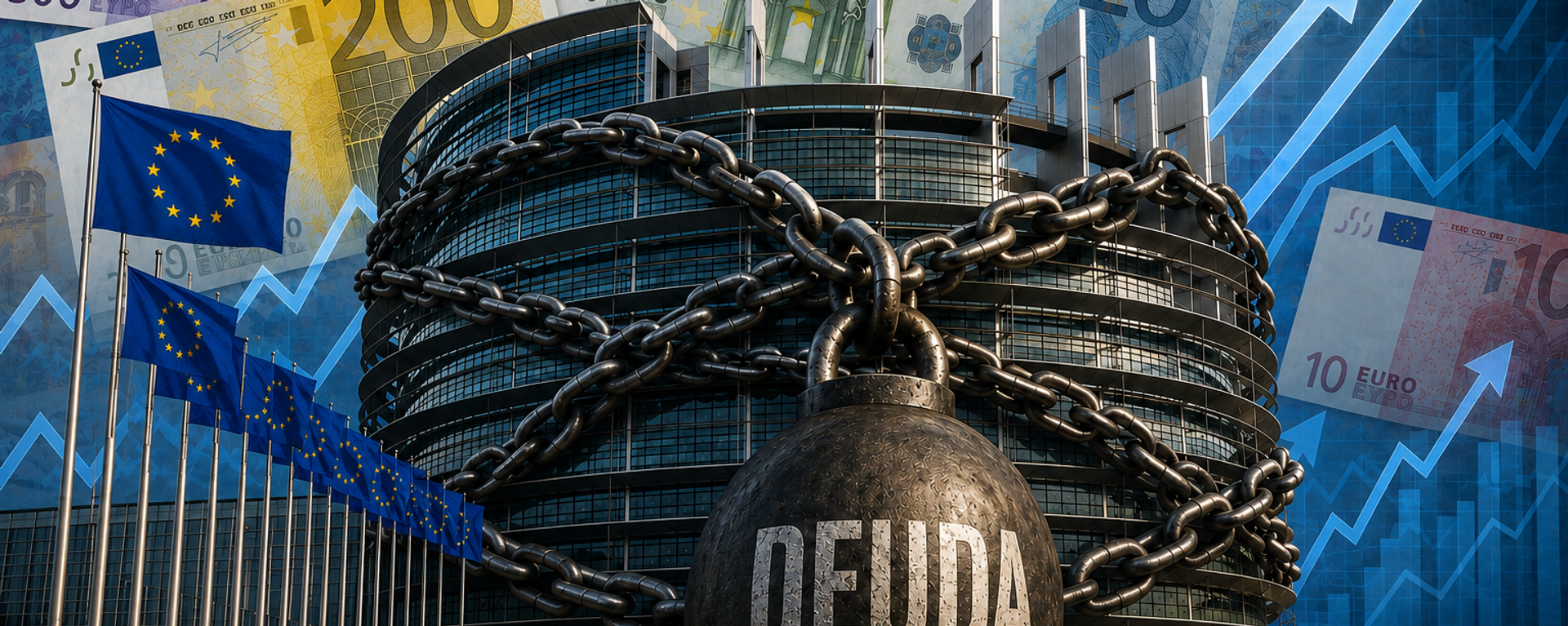 Crecimiento de la deuda pública en la UE (referencial) - Sputnik Mundo, 1920, 24.06.2026