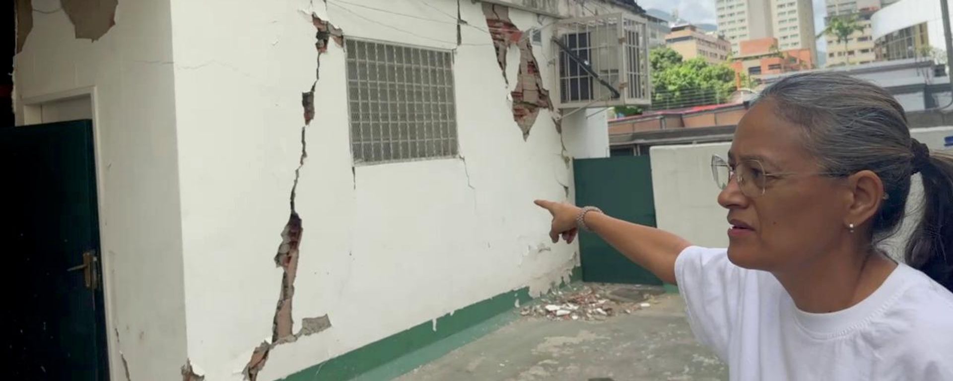 Ericka Sánchez, damnificada por los terremotos en Venezuela - Sputnik Mundo, 1920, 25.06.2026