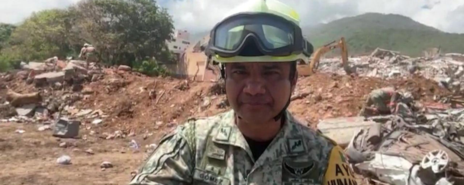 General brigadier, Alejandro Gómez Vargas, comandante del agrupamiento Yumare, del Ejército mexicano - Sputnik Mundo, 1920, 01.07.2026