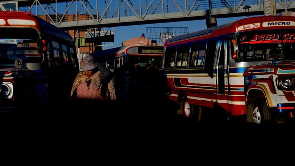 Desabasto de combustible en Bolivia. - Sputnik Mundo