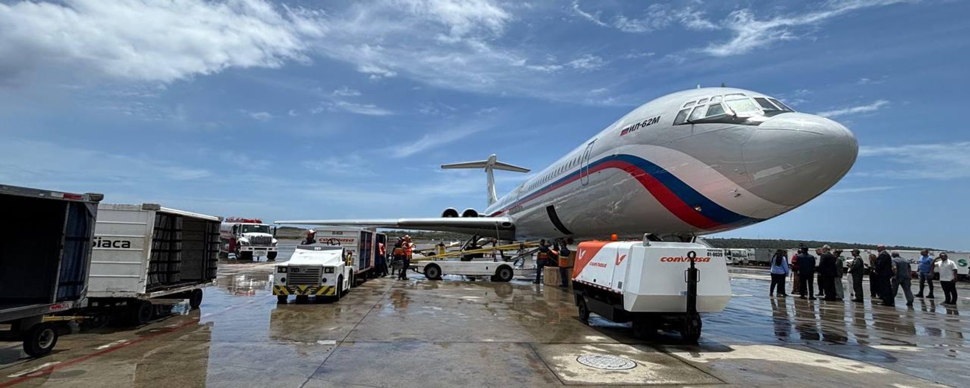 El avión ruso con ayuda humanitaria que arribó a Venezuela - Sputnik Mundo, 1920, 11.07.2026
