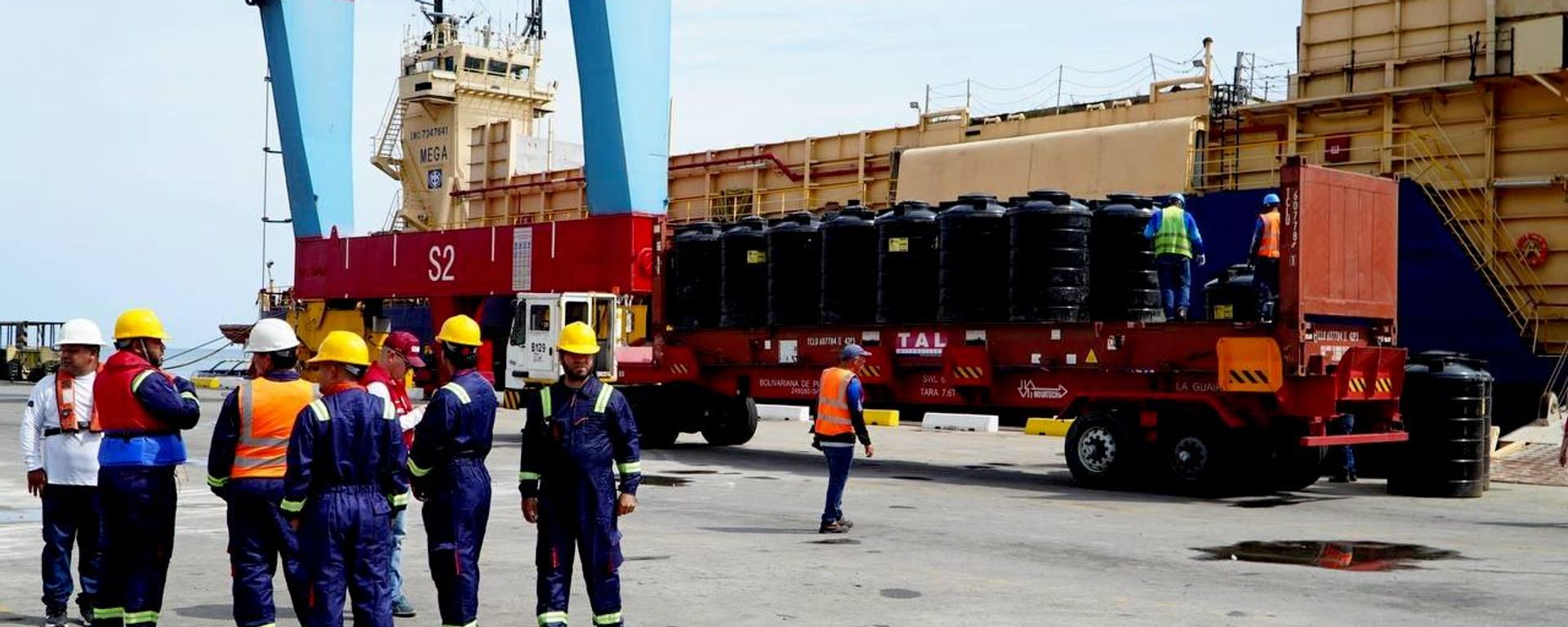 Recepción en Venezuela de la ayuda humanitaria enviada por la Comunidad del Caribe - Sputnik Mundo, 1920, 12.07.2026
