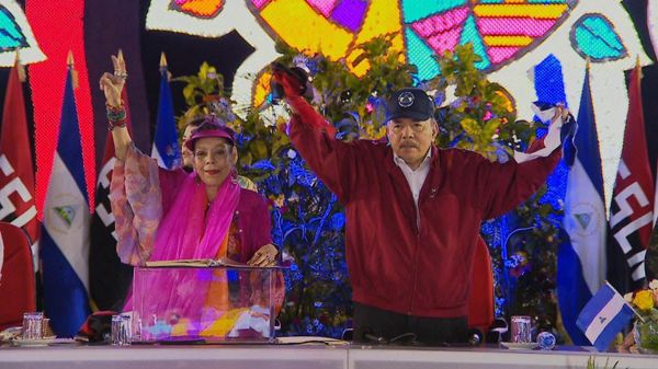 Rosario Murillo y Daniel Ortega, copresidentes de Nicaragua - Sputnik Mundo