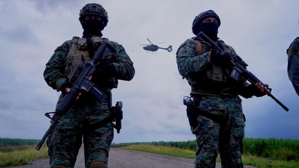 Elementos de seguridad de Ecuador. - Sputnik Mundo