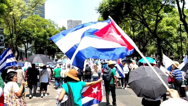 Marcha en respaldo a Cuba en el centro de México - Sputnik Mundo