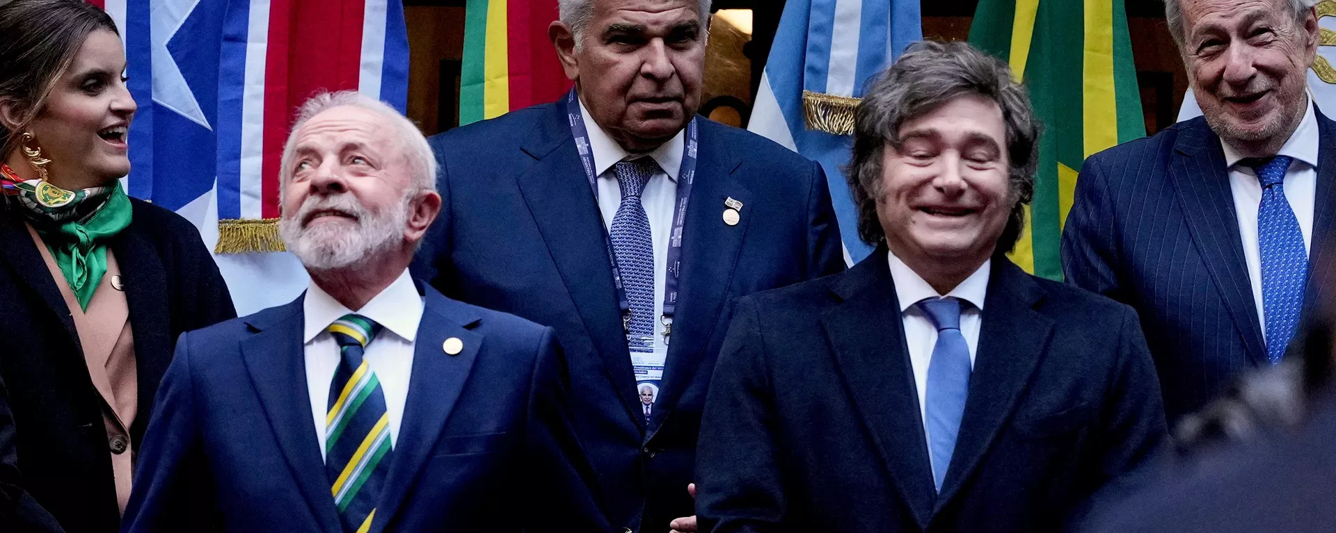 Luiz Inácio Lula da Silva, presidente de Brasil, y Javier Milei, presidente de Argentina - Sputnik Mundo, 1920, 30.07.2026