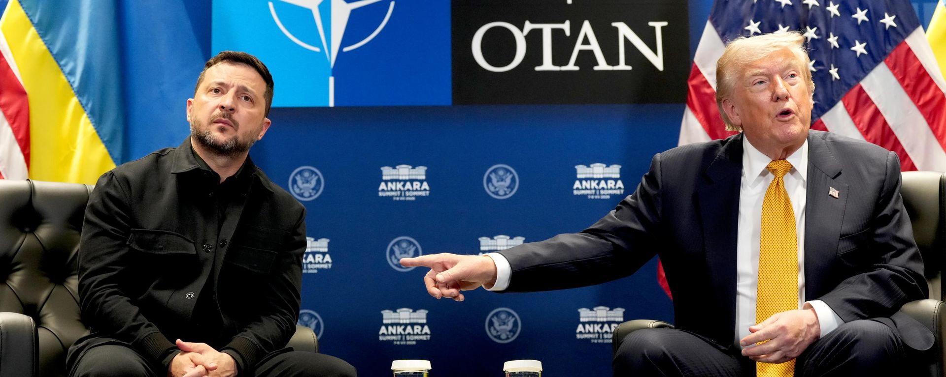 Volodímir Zelenski y Donald Trump, presidente de EEUU - Sputnik Mundo, 1920, 29.07.2026
