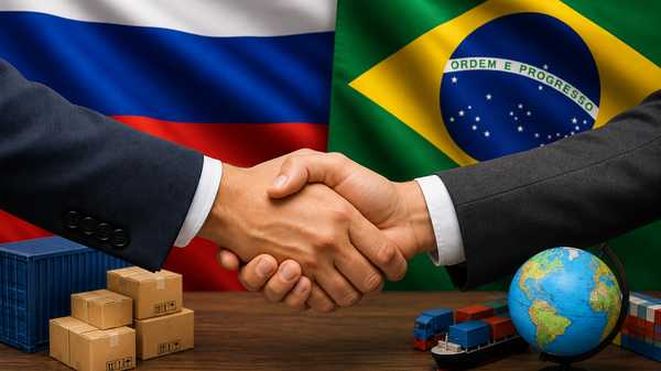 Cooperación entre Rusia y Brasil en materia de comercio (imagen referencial) - Sputnik Mundo