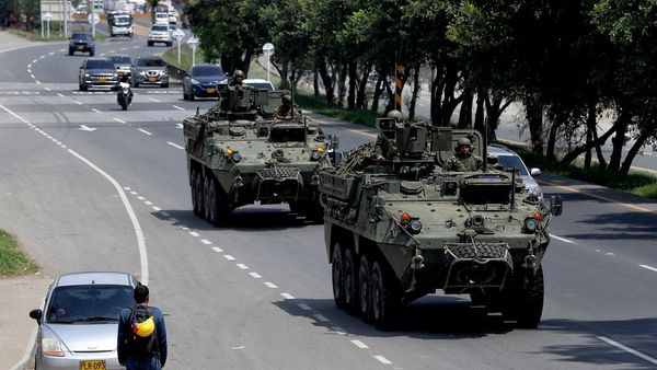 Despliegue de seguridad en Cali, Colombia. - Sputnik Mundo