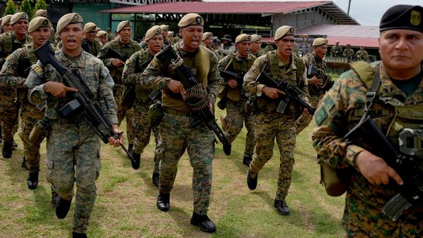 Militares panameños. - Sputnik Mundo