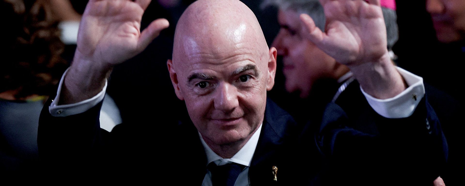 Gianni Infantino, presidente de la FIFA, asiste a la toma de posesión del presidente de Colombia, en Cali, Colombia, el 7 de agosto de 2026  - Sputnik Mundo, 1920, 10.08.2026
