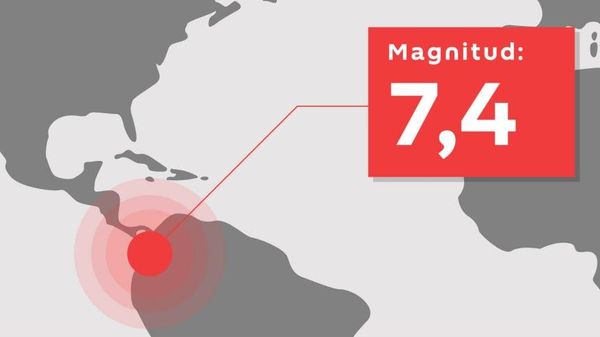 Un terremoto de magnitud 7,4 sacudió Colombia Un terremoto de magnitud 7,4 sacudió Colombia - Sputnik Mundo