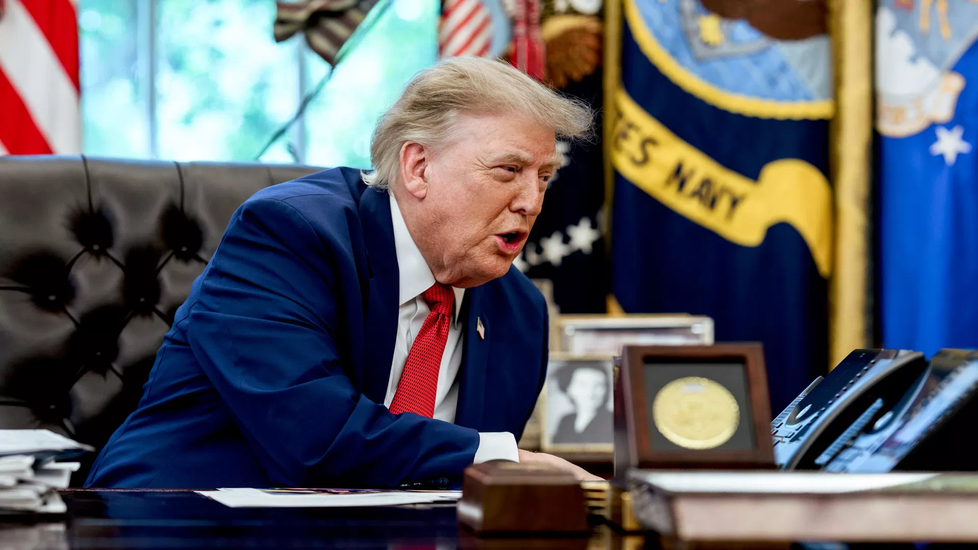 Donald Trump, presidente de EEUU Donald Trump, presidente de EEUU - Sputnik Mundo, 1920, 27.08.2026